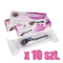 10x Sonobella Dermaroller 540 igieł 3,0mm