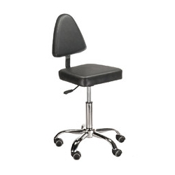 Taboret kosmetyczny z opar. BD-9937 144 czarny