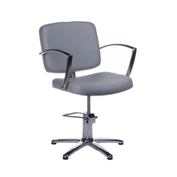 Fotel fryzjerski Dario jasno szary BH-8163