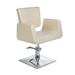 Fotel fryzjerski Vito BH-8802 kremowy