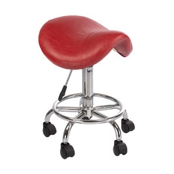 Taboret kosmetyczny BH-9232 czerwony