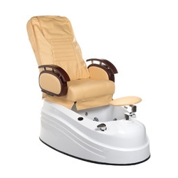 Fotel do pedicure z masażem BR-2307 Beżowy