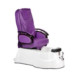 Fotel do pedicure z masażem BR-3820D Fioletowy