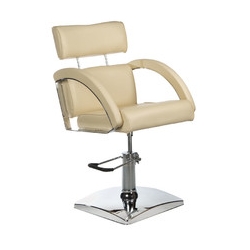Fotel fryzjerski DINO kremowy BR-3920