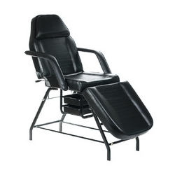 Fotel kosmetyczny z kuwetami BW-262 czarny