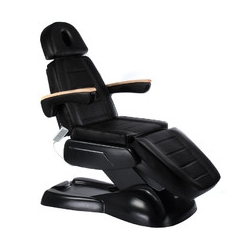 Fotel kosmetyczny elektryczny LUX BW-273B Czarny