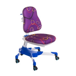 Fotel dla dzieci do biurka BX-001 Fioletowy