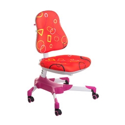 Fotel dla dzieci do biurka BX-001 Czerwony