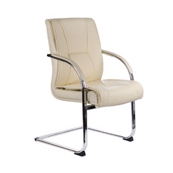 Fotel konferencyjny CorpoComfort BX-3345 Kremowy