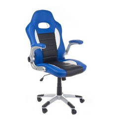Fotel gamingowy RACER CorpoComfort BX-6923 Niebies