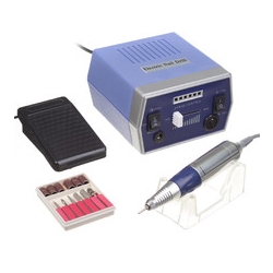 Frezarka do manicure JD700 Niebies + zestaw frezów