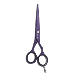 Nożyczki fryzjerskie Jaguar PASTELL PLUS offset 5,5" WHITE LINE viola