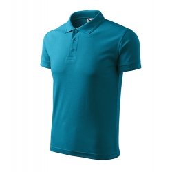 203 Koszulka Polo ciemny turkus