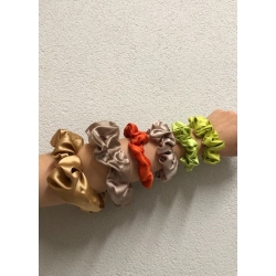 Jedwabna gumka do włosów