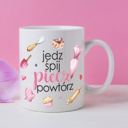K19 Kubek dla Torciary jedź śpij piecz powtórz