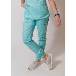 Spodnie scrubs nr 86-H seledyn