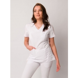 Bluza scrubs nr 88-O biel