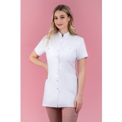 Fartuszek kosmetyczny nr 113 biały SKAZA