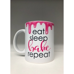 Kubek Eat sleep bake repeat SKAZA