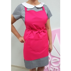 Fartuszek nr 32 malina+malina mat