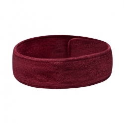Opaska frotte bordowa