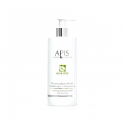 Apis acne-stop oczyszczające mleczko antybakt. z zieloną herbatą 500 ml