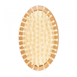 Szczotka do włosów drewniana mini