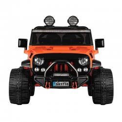 SAMOCHÓD NA AKUMULATOR JEEP POMARAŃCZOWY