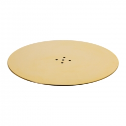 Podstawa do fotela fryzjerskiego okrągła złota L010