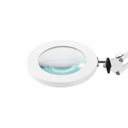 Lampa lupa led Glow 308 do blatu biała USB