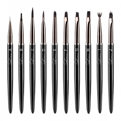 Zestaw pędzli do zdobień 10 szt. Sofi Nails