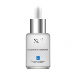 Urządzenie Mini Skin Scrubber white pearl + Syis ampułka z kwasem hialuronowym 15 ml