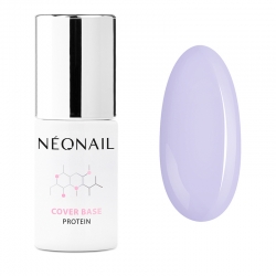 NEONAIL Lakier Hybrydowy 7,2 ml - Cover Base Protein Pastel Lilac