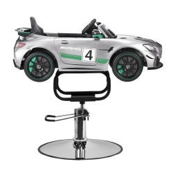 FOTEL FRYZJERSKI DZIECIĘCY SAMOCHODZIK MERCEDES GT4 AMG
