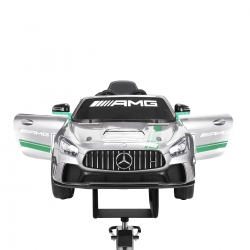 FOTEL FRYZJERSKI DZIECIĘCY SAMOCHODZIK MERCEDES GT4 AMG