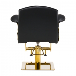 Hair System fotel fryzjerski HS30 złoto czarny