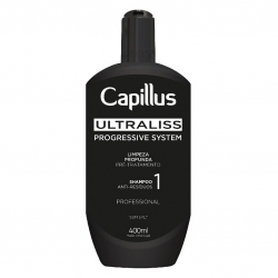 Capillus Ultraliss Nanoplastia, szampon oczyszczający, krok 1, 400ml