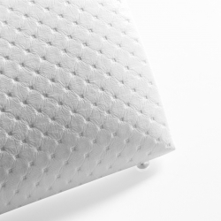 Podpórka do manicure Momo pikowana biała