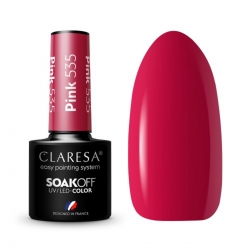 CLARESA Lakier hybrydowy PINK 535 -5g