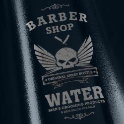 Spryskiwacz barberski Pro granatowy