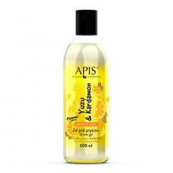 Apis harmony shot, żel pod prysznic yuzu&cardamon 500 ml