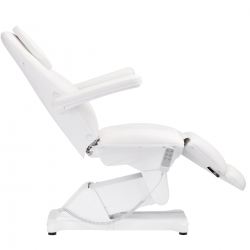 Fotel kosmetyczny elektryczny Sillon Basic 3 siln. biały