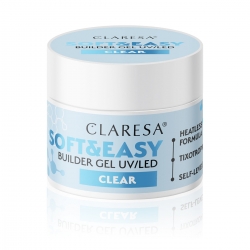 Claresa żel budujący Soft&Easy gel clear 12g