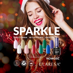 CLARESA Lakier hybrydowy SPARKLE 9 -5g