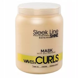 STAPIZ Maska "SLEEK LINE" WAVES & CURLS 1L
