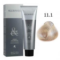 Farba Allwaves  11.1 super rozjasniacz popielaty blond 100ml