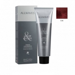 Allwaves Farba cream color 5.66 płomienna czerwień 100 ml