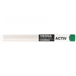 Henna proszkowa do brwi i rzęs czarna 20 g
