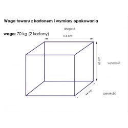 Fotel kosmetyczny hyd. A 210C pedi biały