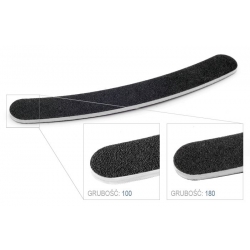 PILNIK BANAN 100/180 CZARNY 1szt